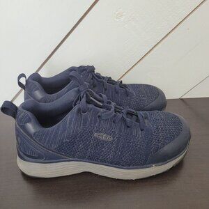Keen Womens Utility Sneakers Size 9M Navy Blue Mesh Athletic Shoes  JPT